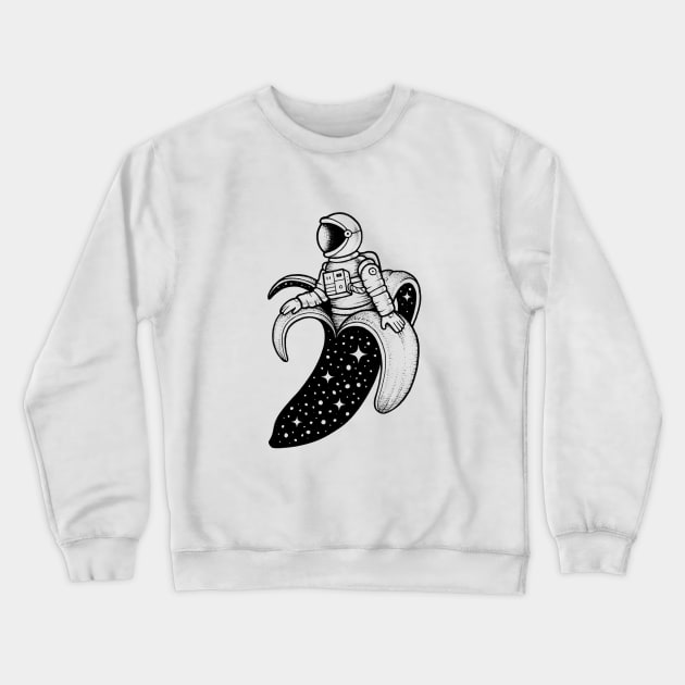Peel the Space Crewneck Sweatshirt by enkeldika2